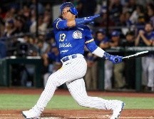 Manny Rodríguez. Los Charros fallaron en el bateo y dejaron a 11 jugadores en las bases. IMAGO7/F. Meza