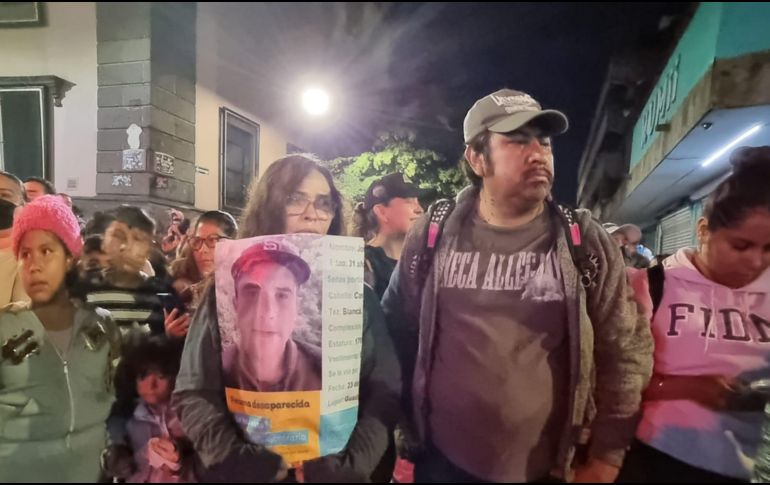 Es la primera vez que Angélica Nuño acude a la Romería y hoy pide por su hijo desaparecido. EL INFORMADOR / E. Gómez