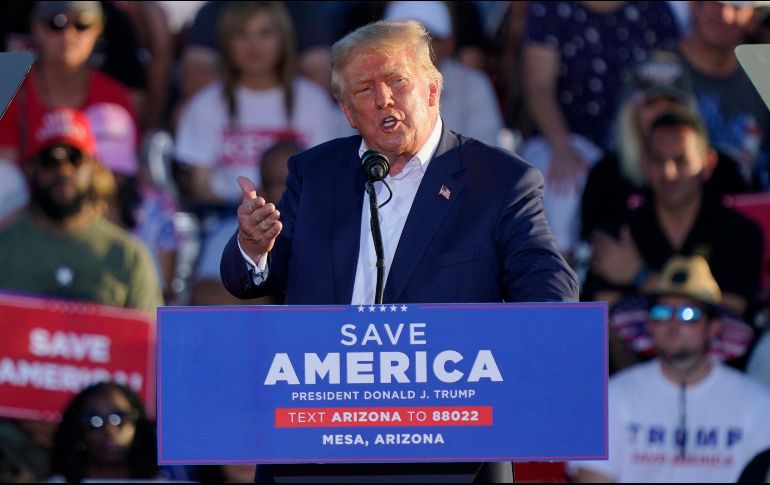 Lanzada a finales de febrero de 2022 con la libertad de expresión como estandarte, Truth Social pretende ser una alternativa a las grandes redes sociales, particularmente a Twitter. AP/ARCHIVO