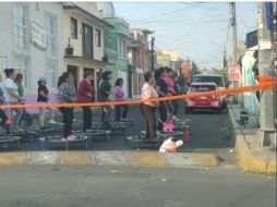 Un grupo de mujeres cerró una calle en Iztapalapa para hacer Jumping fitness y el video se hizo viral. ESPECIAL