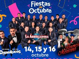 Las Fiestas de Octubre en Los Ángeles contarán con el espectáculo ChavoRucos de Adal Ramones y Adrián Uribe, entre otros. ESPECIAL