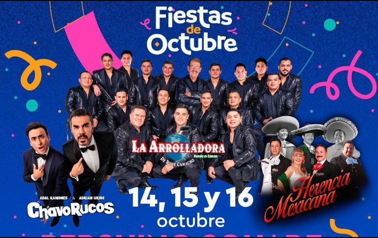 Las Fiestas de Octubre en Los Ángeles contarán con el espectáculo ChavoRucos de Adal Ramones y Adrián Uribe, entre otros. ESPECIAL