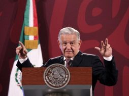 López Obrador indicó que algo que considera importante es que haya un cambio de mentalidad y que ya no se pueda manipular a los mexicanos. SUN / I. Rodríguez