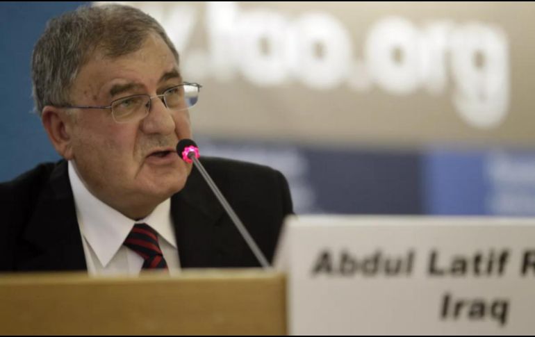 El kurdo Abdelatif Rashid, antiguo ministro iraquí de Recursos Hídricos, fue elegido este jueves por el Parlamento como el nuevo presidente de Irak en medio de una crisis política en el país. AP Photo/ P. P Cito