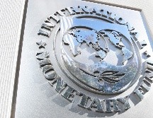 Fotografía del logo del Fondo Monetario Internacional (FMI). EFE/ARCHIVO