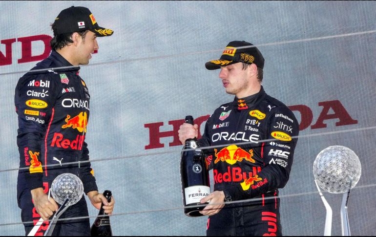 Sergio Pérez habló sobre lo sucedido con Max Verstappen. EFE/ARCHIVO