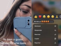 La joven tomó la situación con humor y compartió su caso en redes sociales. ESPECIAL