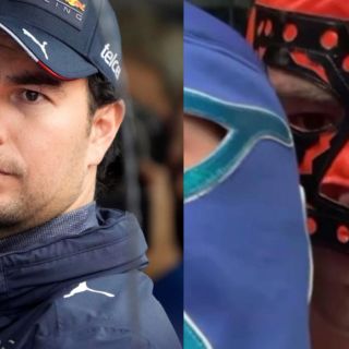 ¿Rudo o técnico? "Checo" Pérez acudió a función de Lucha Libre en Guadalajara