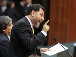 Gerardo Fernández Noroña se pronunció sobre la lista a través de Twitter. NTX/ARCHIVO