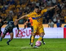 André-Pierre Gignac llegó a 29 goles marcados en liguilla, la tercera mejor marca en el futbol mexicano. EFE/M. Sierra