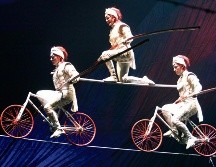 Los actos en la cuerda floja son uno de los principales atractivos del show. EL INFORMADOR/ A. Camacho