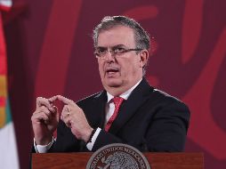 Ebrard adelantó que ambos países lanzaran una campaña en medios de comunicación para advertir a los niños y jóvenes sobre el consumo de drogas. EFE / S. Gutiérrez