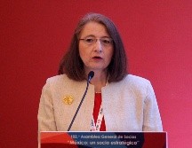 Luz María de la Mora fue una de las principales negociadoras en el T-MEC. EFE / ARCHIVO