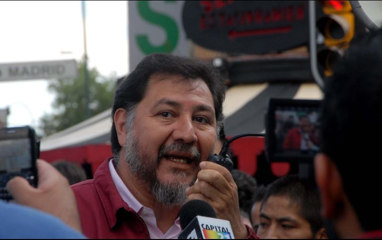No es la primera vez que Gerardo Fernández Noroña se ve envuelto en la polémica. NTX/ARCHIVO