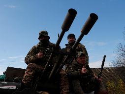 Estados Unidos se ha convertido en un importante apoyo bélico para Ucrania. EFE/A. Safadi