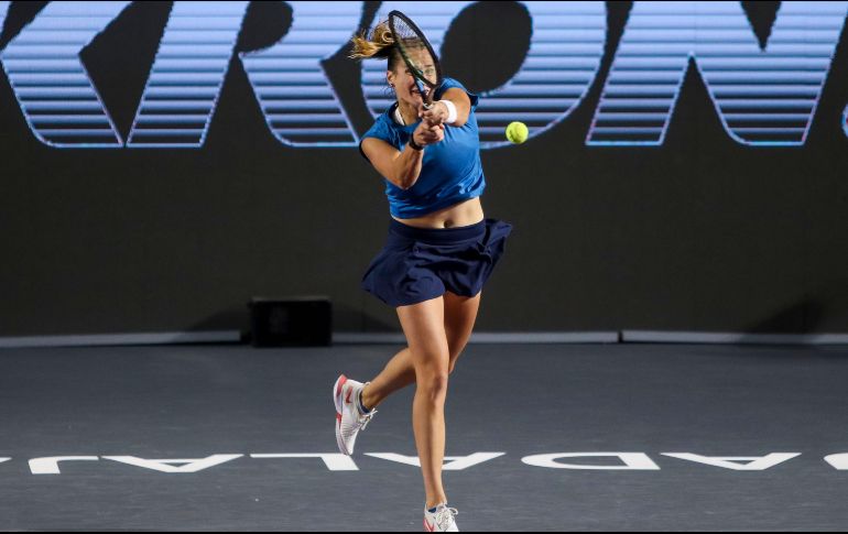 Aryna Sabalenka. El cuadro de competidoras cuenta con tenistas ubicadas en los primeros lugares de la clasificación de la WTA. IMAGO7/F. Meza
