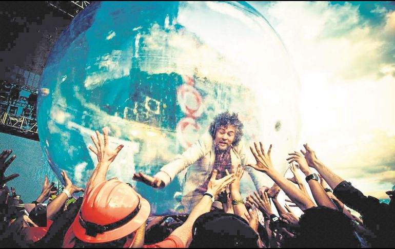 La banda The Flaming Lips, una foto tomada por Antonio Rubio. ESPECIAL