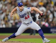 Tommy Kahnle perdió la ventaja que hasta la séptima entrada tenían los Dodgers. AP/J. Hong