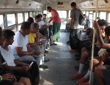 La venezolana se ha convertido repentinamente en la segunda nacionalidad más numerosa en llegar a la frontera con EU, por detrás de la mexicana. EFE / A. Pineda