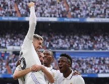 Fede Valverde terminó siendo el jugador del partido tras una buena actuación y anotar el segundo tanto del Real Madrid. AFP / T. Coex