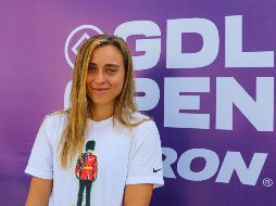 Paula Badosa se dijo muy emocionada de poder jugar una vez más en Guadalajara. EL INFORMADOR/A. NAVARRO