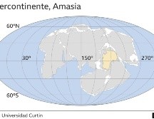 De acuerdo con la proyección de los investigadores, el océano pacífico desaparecerá durante la formación del supercontinente.