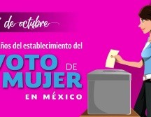 Hace 69 añps las leyes cambiaron para que las mujeres votaran en México. ESPECIAL/Gobierno de México