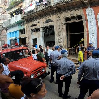 Derrumbe en un edificio de La Habana deja cuatro heridos