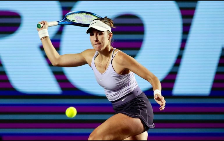 Belinda Bencic se clasificó a la ronda de las 32 mejores. CORTESÍA/GDL OPEN AKRON