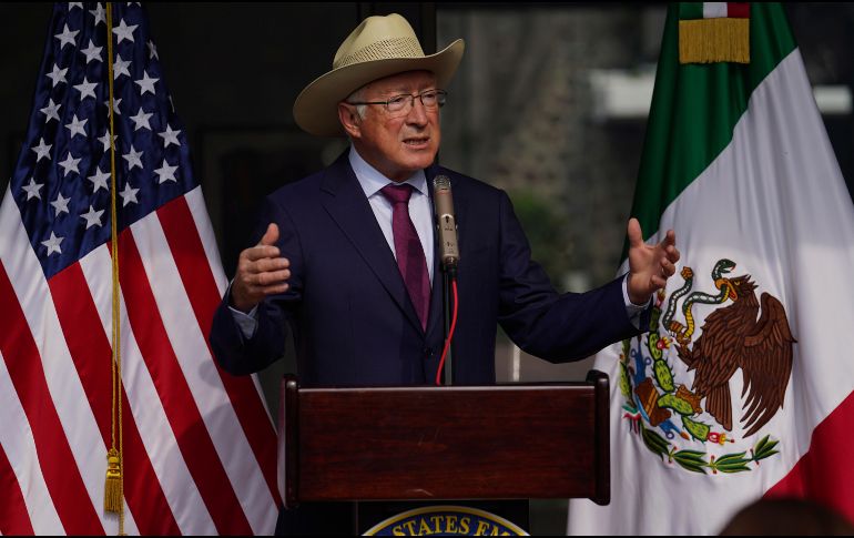 Las declaraciones de López Obrador se producen después de que el embajador estadounidense en México, Ken Salazar, señaló este lunes que Washington mantiene las consultas energéticas que inició junto a Canadá. AP / M. Ugarte