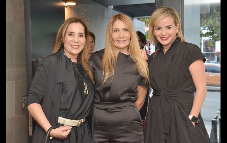 Anette Martínez, Gilda García y Martha Salazar. GENTE BIEN JALISCO/Marifer Rached