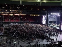 Los rockeros agradecieron el apoyo del público tapatío y principalmente de tener la posibilidad de vivir y hacer de este show 