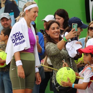 Fotogalería: Fans del tenis disfrutan el segundo día del GDL Open AKRON