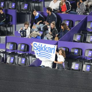 ¡Una guerrera! Con banderas de Grecia, los tapatíos arropan a Maria Sakkari