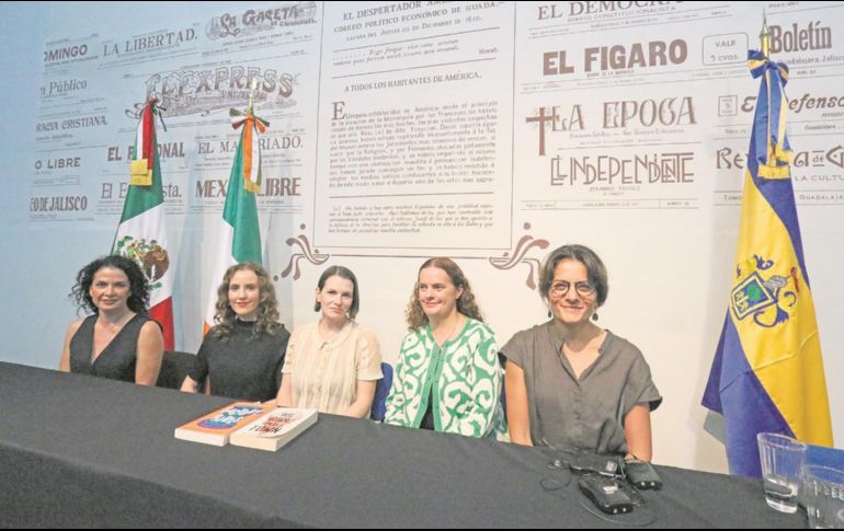 Presentación del programa de actividades de la Semana Irlandesa en Guadalajara. CORTESÍA
