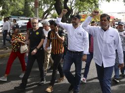 En la marcha de ayer, los universitarios también exigieron 840 MDP que debe aportar el gobierno federal. TWITTER/udg_oficial