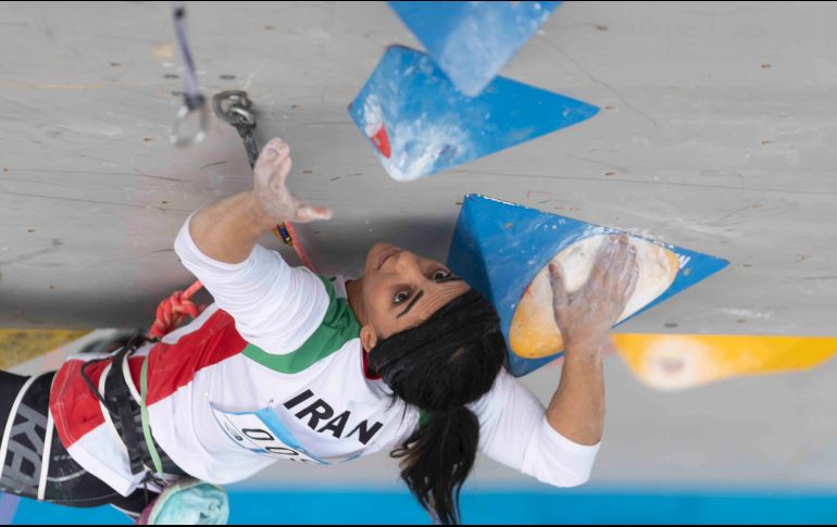 La República Islámica exige que las deportistas iraníes lleven el velo incluso en las competiciones en el extranjero. EFE / R. Kang