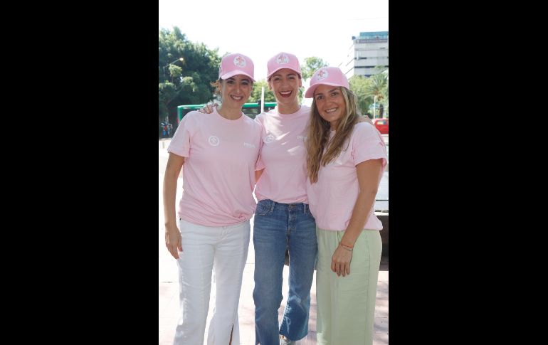 Ale Morales, Aldara Alonso y Rocío Calderón. GENTE BIEN JALISCO/ Claudio Jimeno