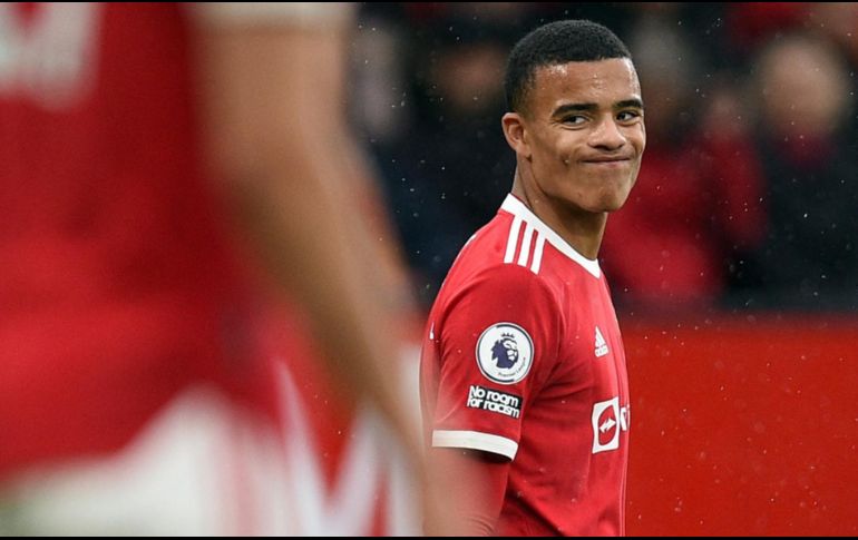 Mason Greenwood fue detenido inicialmente en enero por acusaciones relacionadas con una joven luego que fotos y videos fuesen colocados en Internet. AFP / ARCHIVO