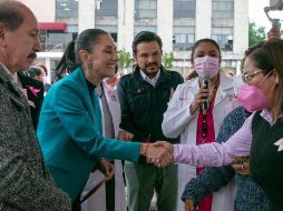 Claudia Sheinbaum presidió el evento, realizado en la alcaldía Iztacalco de la Ciudad de México. ESPECIAL