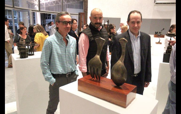 Diego Martínez, quien comenzó su labor artística desde 1989 y ha transitado por diversos pisos de exposición, tanto en México, Estados Unidos y Europa. EL INFORMADOR / A. Camacho