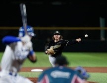 Tyler Alexander, pitcher ganador, lanzó cinco entradas y dos tercios. ESPECIAL/Charros de Jalisco