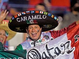 Como cada cuatro años, la afición mexicana es la que más pasiones desborda en los Mundiales. AFP/Archivo