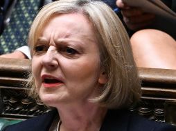 Liz Truss adelantó este jueves en una comparecencia frente a Downing Street que su sucesor será elegido durante la próxima semana. AFP / ARCHIVO