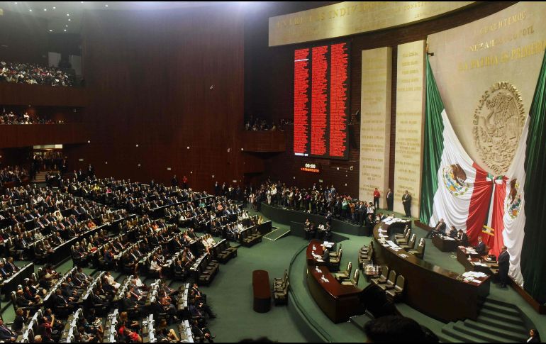 El pleno de la Cámara de Diputados inició con el debate del paquete económico para el año 2023. AFP / ARCHIVO
