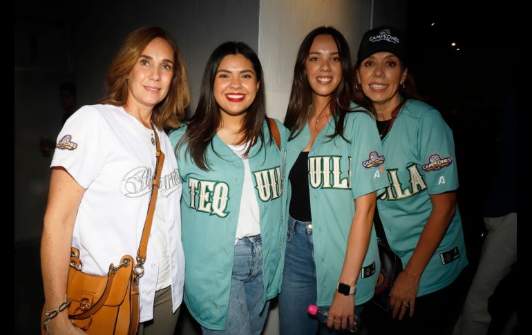 Inés González Covarrubias, Rebeca Ortega, Ana Lucía González y Carmen De González. GENTE BIEN JALISCO/ Antonio Martínez