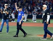 Íñigo González, Saúl “Canelo” Álvarez y José Luis González Iñigo. GENTE BIEN JALISCO/Claudio Jimeno
