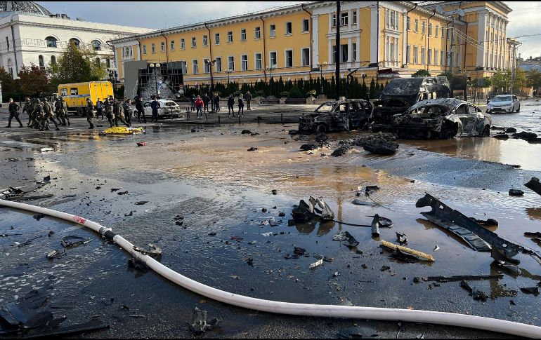 La central hidroeléctrica está situada en la región de Jersón. AP/ARCHIVO