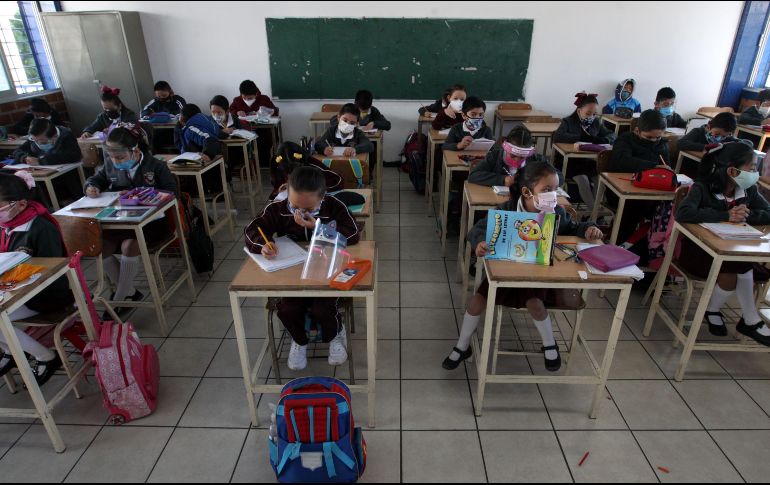 Desde Gobierno de Jalisco ya se tenían completadas nueve escuelas preescolares, 16 primarias y cinco secundarias, para entrar a la prueba piloto. EL INFORMADOR/ ARCHIVO