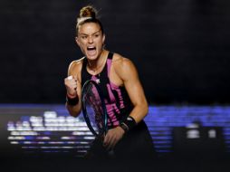 Con este triunfo, Maria Sakkari se mete a la ronda de Cuartos de Final, donde se enfrentará ante Veronika Kudermetova. EL INFORMADOR / C. Zepeda